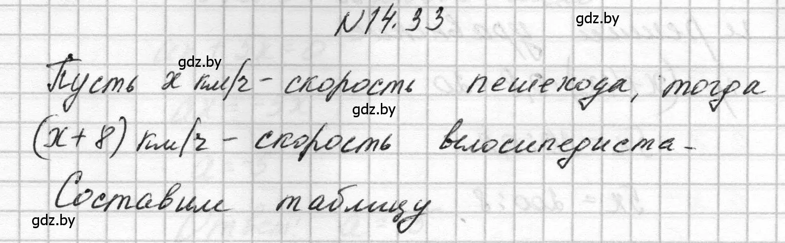 Решение номер 14.33 (страница 65) гдз по алгебре 7-9 класс Арефьева, Пирютко, сборник задач