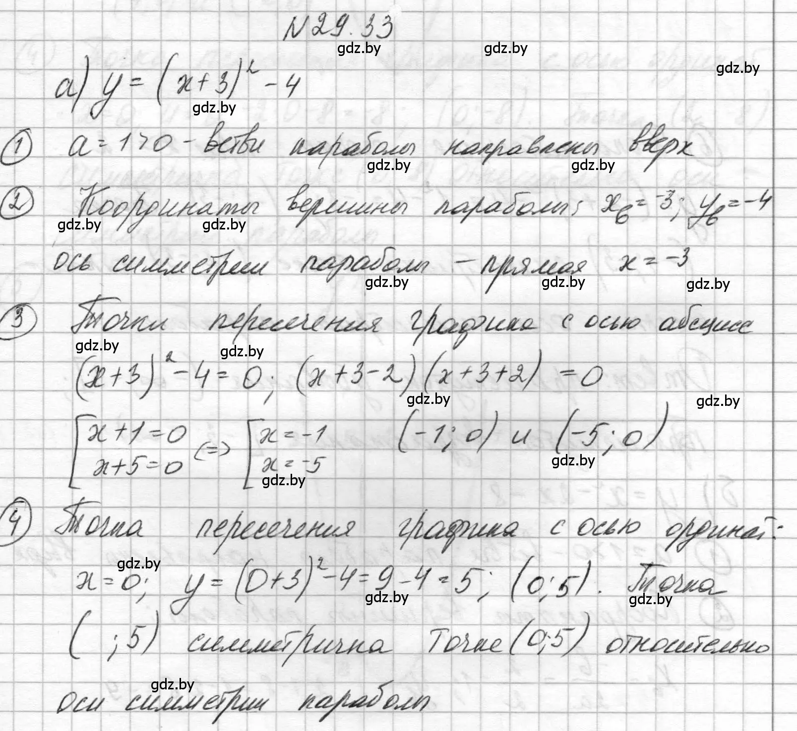 Решение номер 29.33 (страница 136) гдз по алгебре 7-9 класс Арефьева, Пирютко, сборник задач