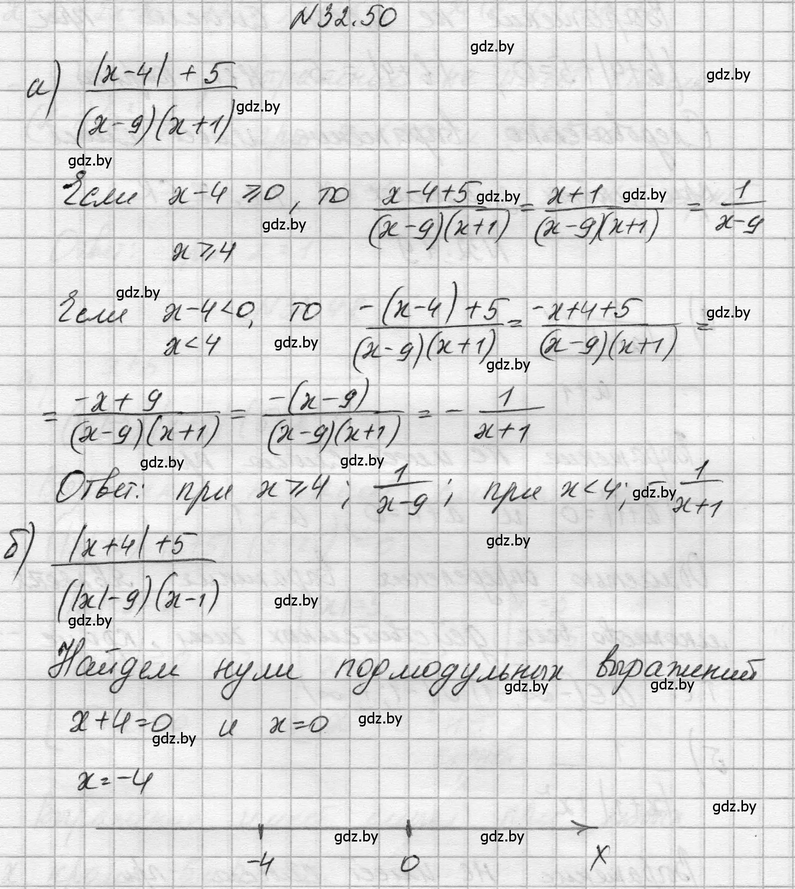 Решение номер 32.50 (страница 157) гдз по алгебре 7-9 класс Арефьева, Пирютко, сборник задач