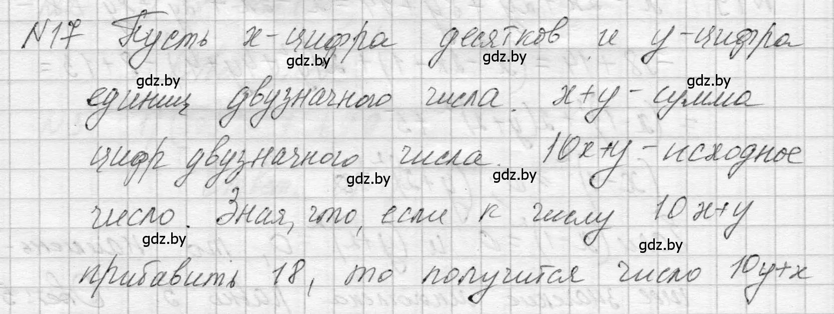 Решение номер 17 (страница 205) гдз по алгебре 7-9 класс Арефьева, Пирютко, сборник задач