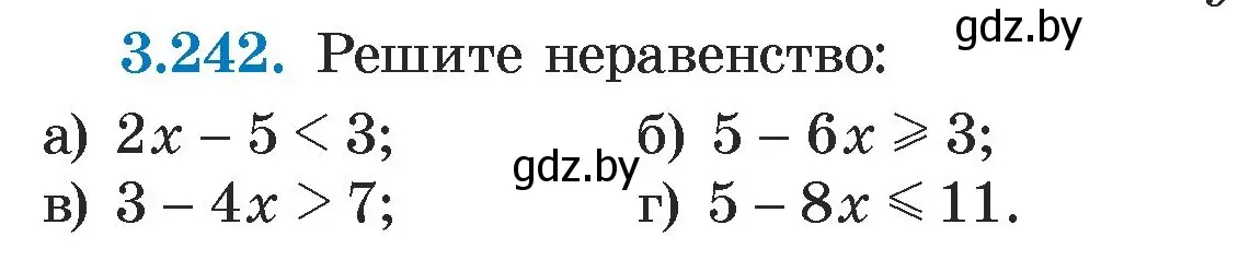 Условие номер 3.242 (страница 202) гдз по алгебре 7 класс Арефьева, Пирютко, учебник