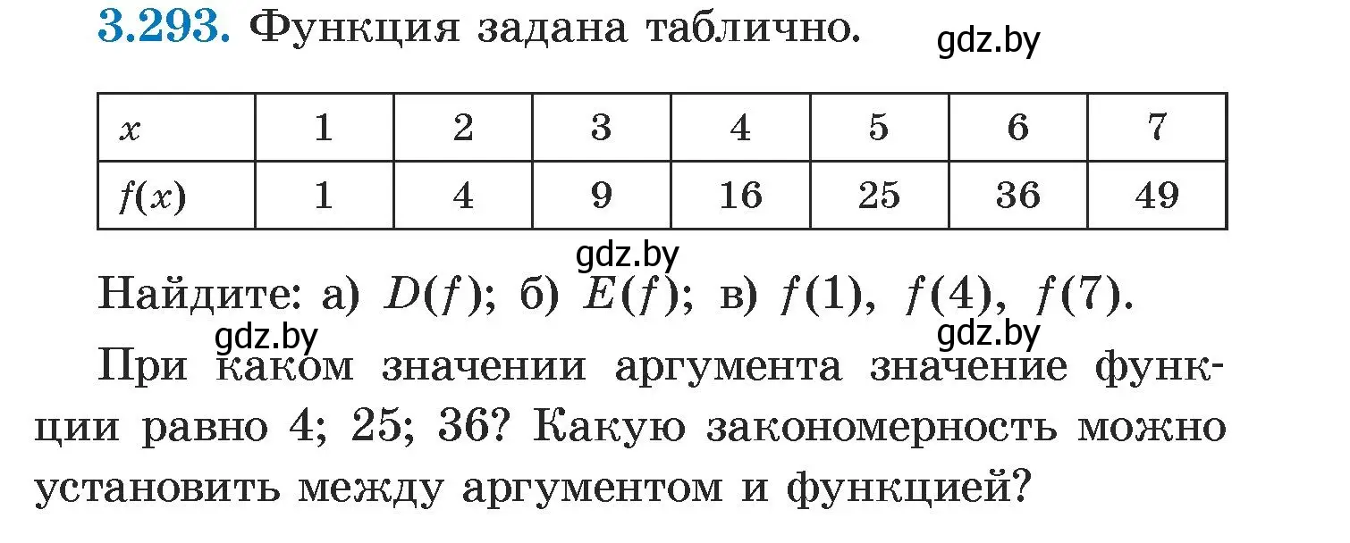 Условие номер 3.293 (страница 223) гдз по алгебре 7 класс Арефьева, Пирютко, учебник