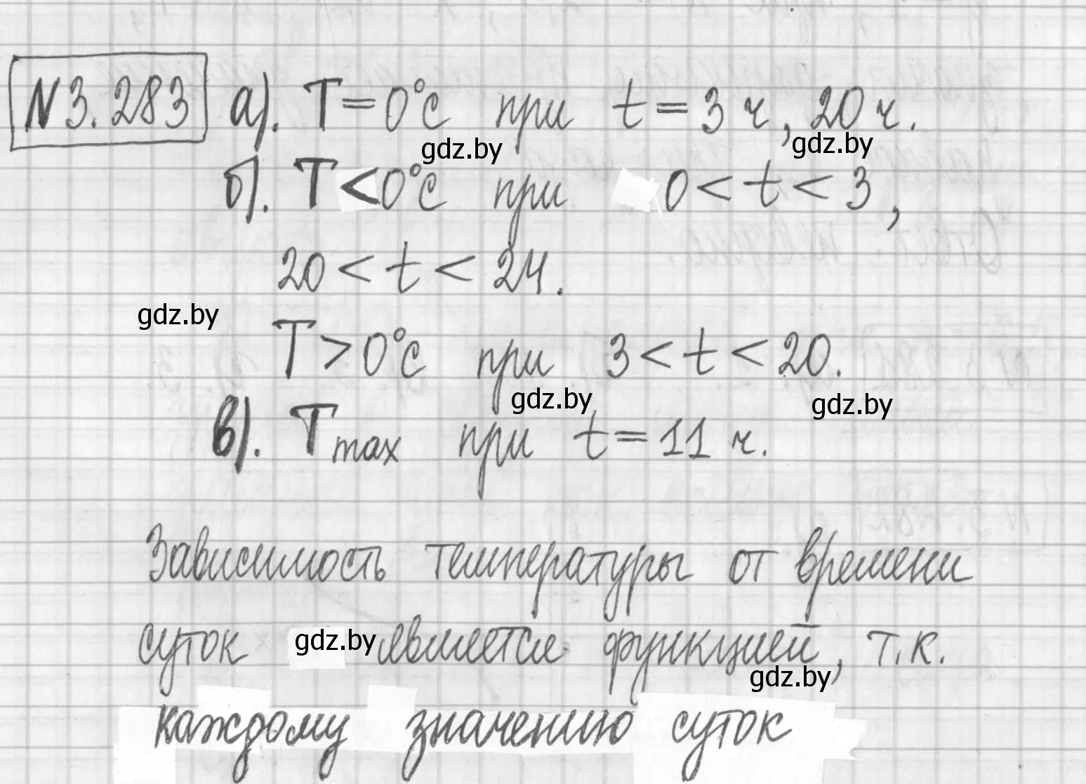 Решение номер 3.283 (страница 220) гдз по алгебре 7 класс Арефьева, Пирютко, учебник