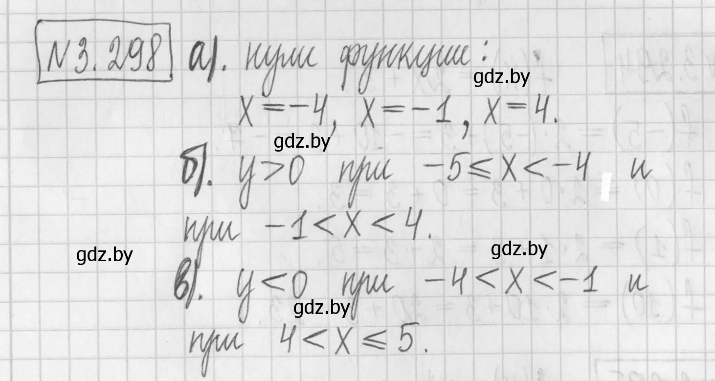 Решение номер 3.298 (страница 224) гдз по алгебре 7 класс Арефьева, Пирютко, учебник