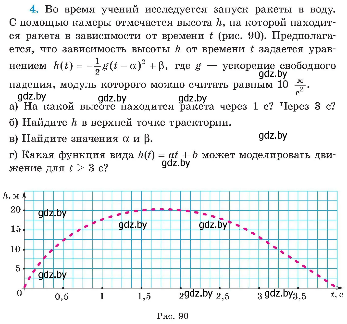 Условие номер 4 (страница 213) гдз по алгебре 8 класс Арефьева, Пирютко, учебник