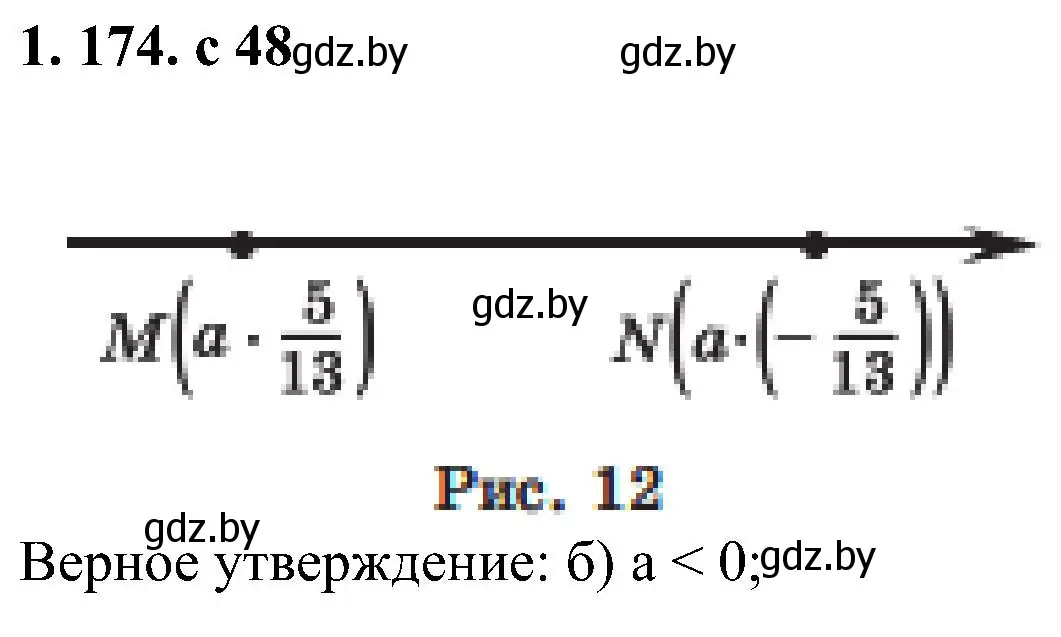 Решение номер 1.174 (страница 48) гдз по алгебре 8 класс Арефьева, Пирютко, учебник