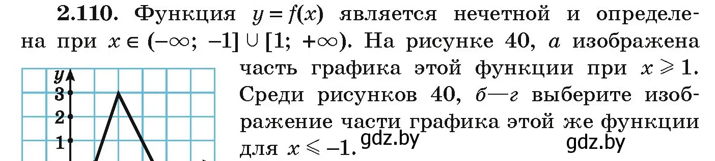 Условие номер 2.110 (страница 116) гдз по алгебре 9 класс Арефьева, Пирютко, учебник