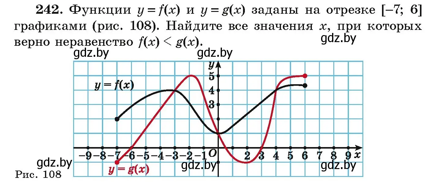 Условие номер 242 (страница 291) гдз по алгебре 9 класс Арефьева, Пирютко, учебник