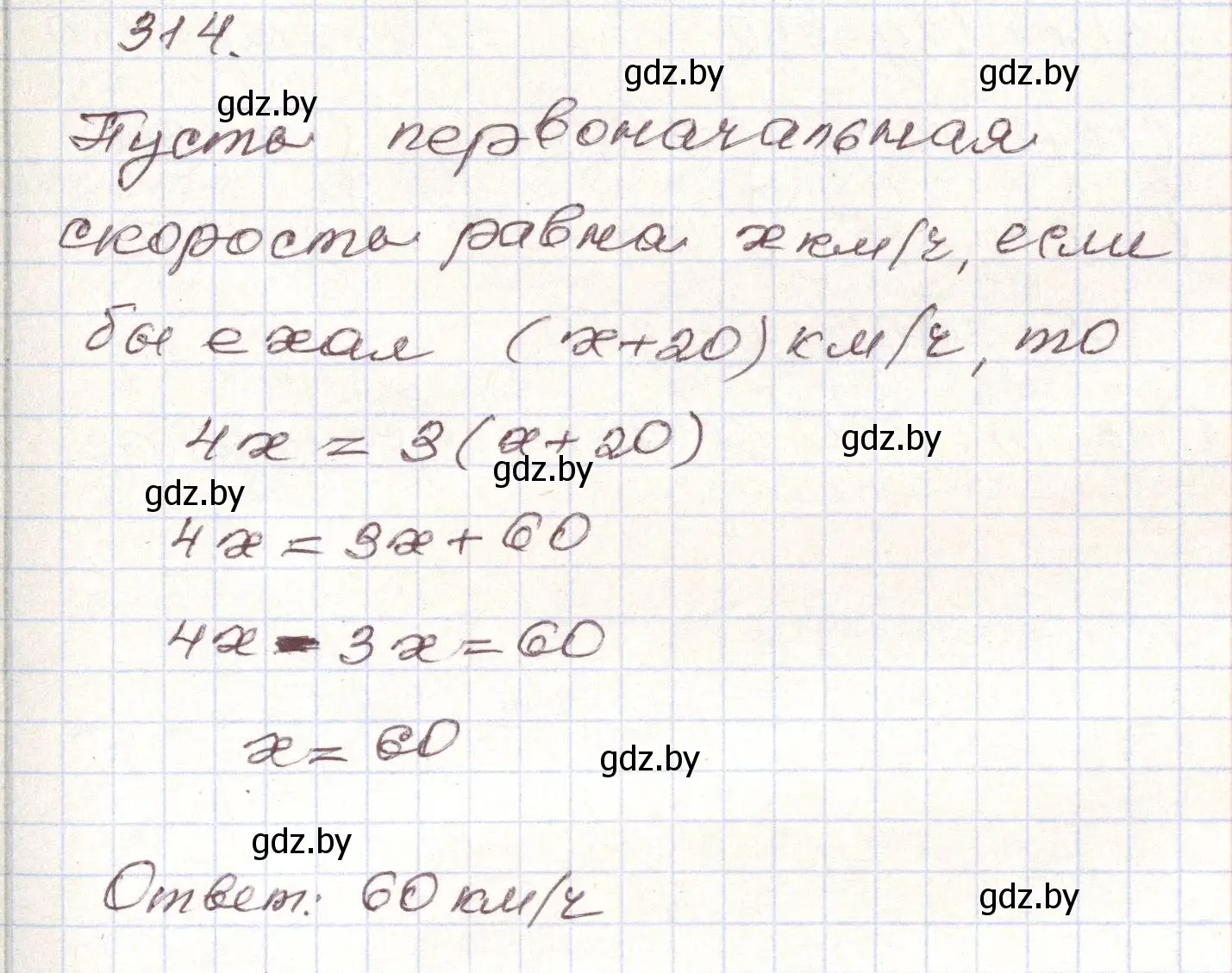 Решение номер 314 (страница 300) гдз по алгебре 9 класс Арефьева, Пирютко, учебник