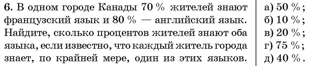 Условие номер 6 (страница 196) гдз по алгебре 10 класс Арефьева, Пирютко, сборник задач