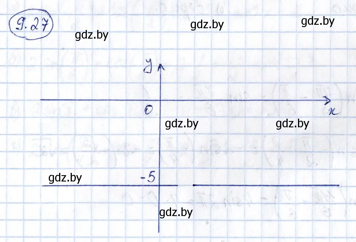 Решение номер 9.27 (страница 48) гдз по алгебре 10 класс Арефьева, Пирютко, сборник задач