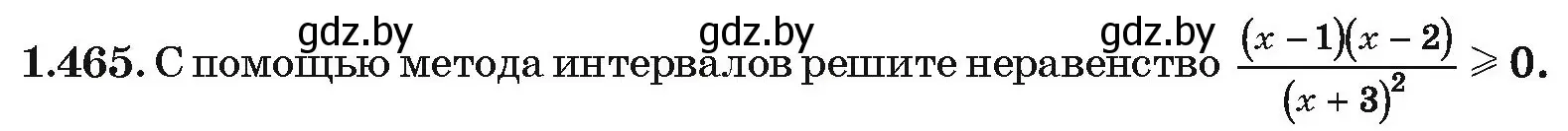 Условие номер 1.465 (страница 141) гдз по алгебре 10 класс Арефьева, Пирютко, учебник