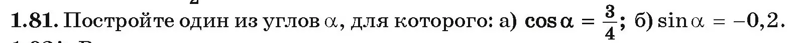 Условие номер 1.81 (страница 31) гдз по алгебре 10 класс Арефьева, Пирютко, учебник