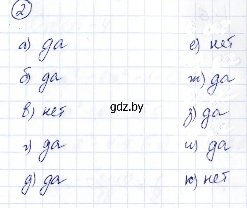 Решение номер 2 (страница 4) гдз по алгебре 10 класс Арефьева, Пирютко, учебник