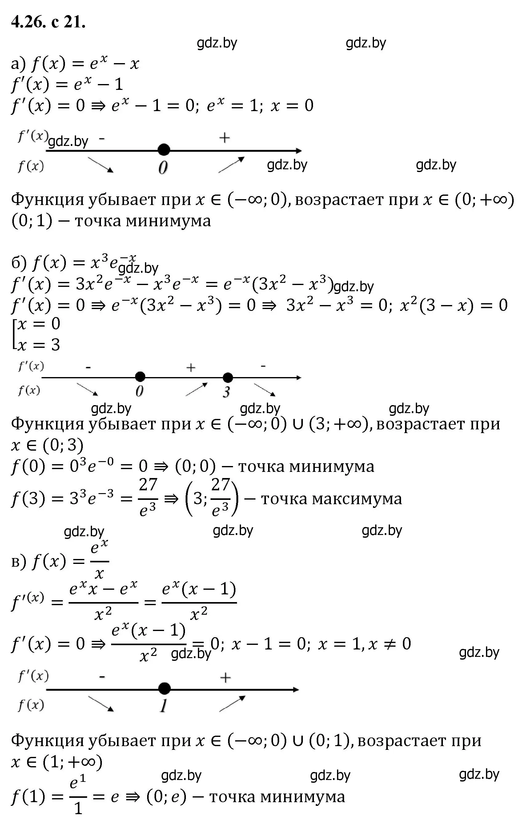 Решение номер 26 (страница 21) гдз по алгебре 11 класс Арефьева, Пирютко, сборник задач