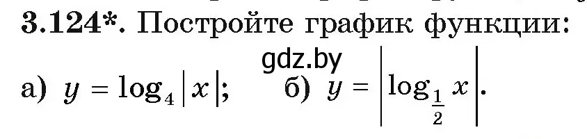 Условие номер 124 (страница 128) гдз по алгебре 11 класс Арефьева, Пирютко, учебник