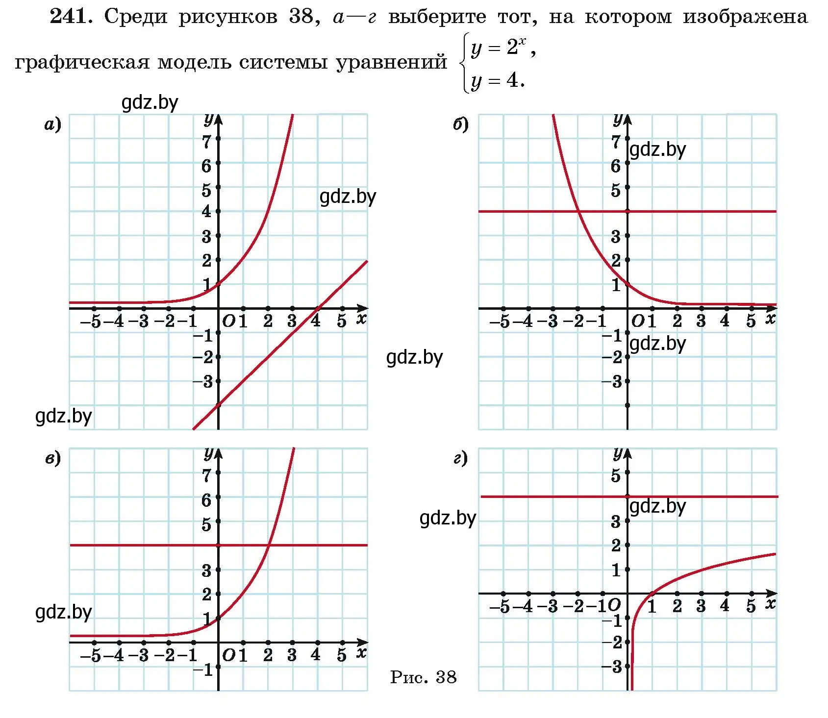 Условие номер 241 (страница 195) гдз по алгебре 11 класс Арефьева, Пирютко, учебник