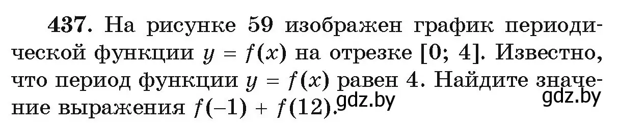 Условие номер 437 (страница 225) гдз по алгебре 11 класс Арефьева, Пирютко, учебник