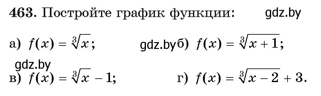 Условие номер 463 (страница 228) гдз по алгебре 11 класс Арефьева, Пирютко, учебник