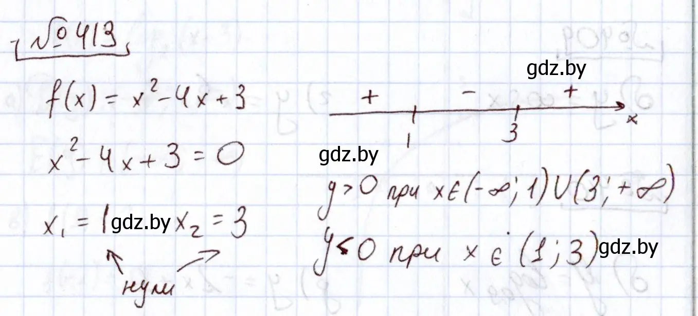 Решение номер 413 (страница 220) гдз по алгебре 11 класс Арефьева, Пирютко, учебник