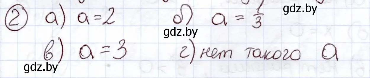 Решение номер 2 (страница 37) гдз по алгебре 11 класс Арефьева, Пирютко, учебник