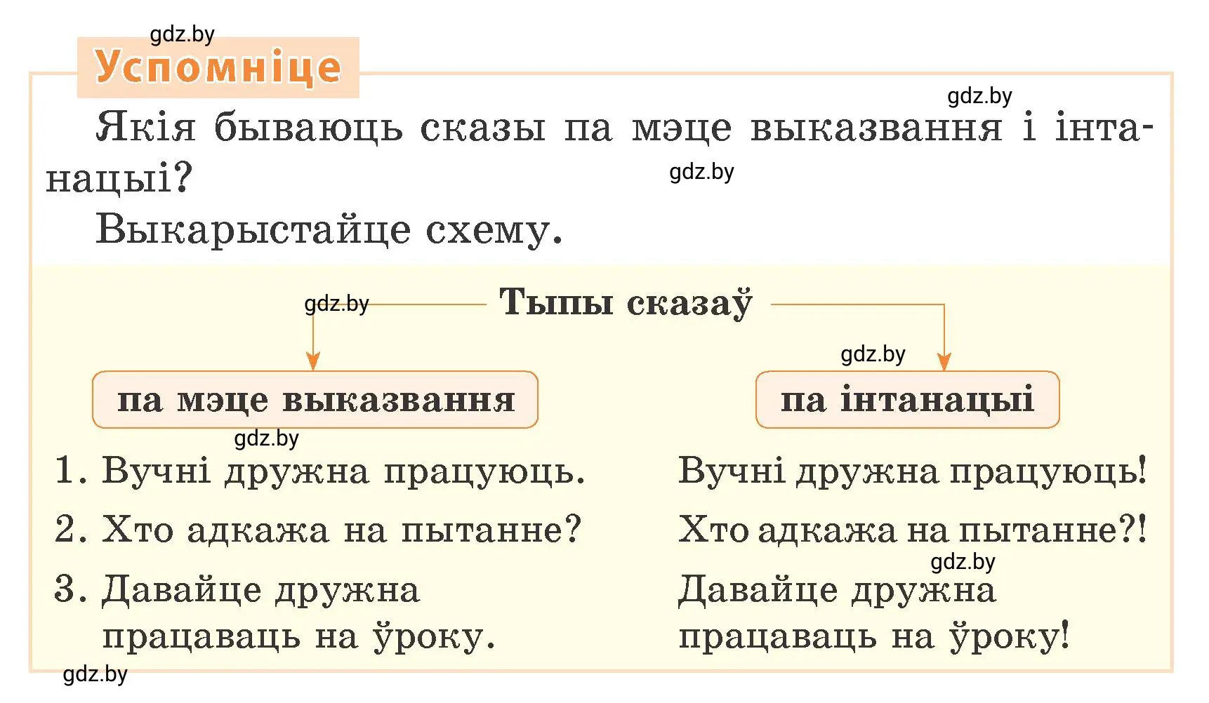 Условие  Успомніце (страница 42) гдз по белорусскому языку 4 класс Свириденко, учебник