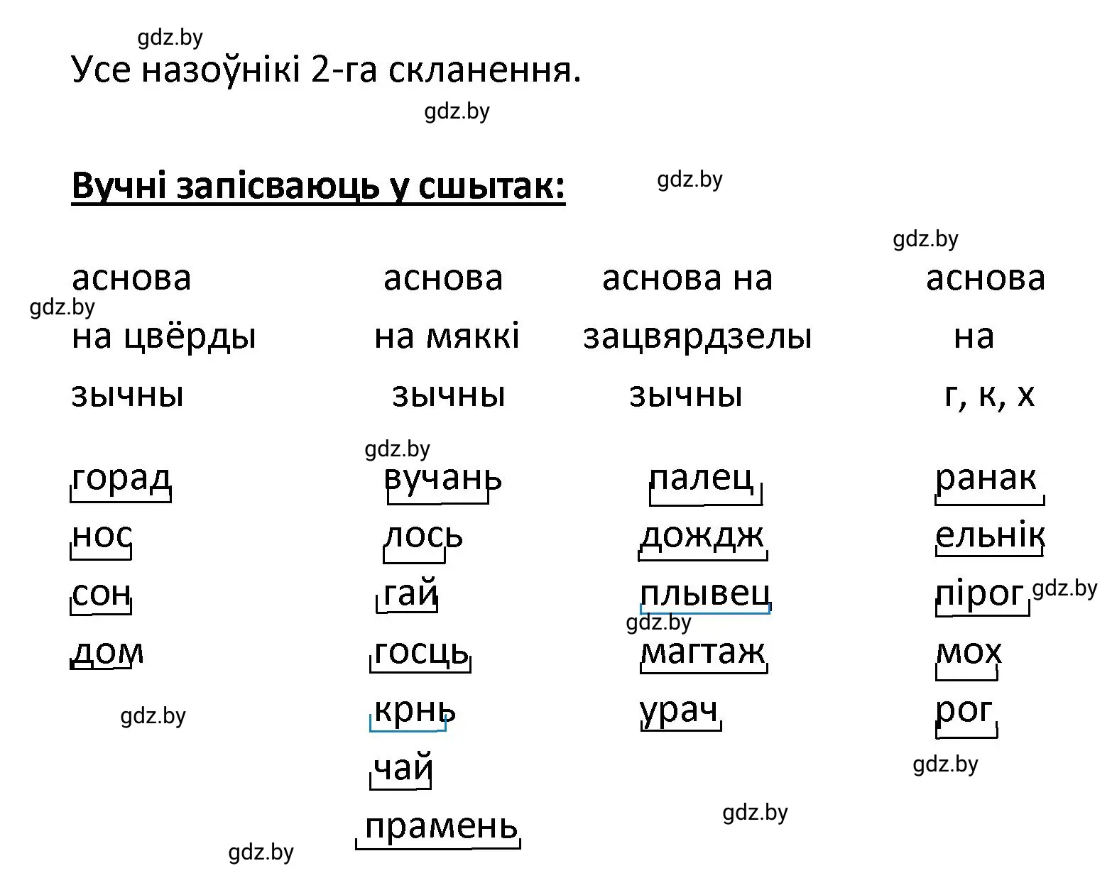 Решение номер 162 (страница 100) гдз по белорусскому языку 4 класс Свириденко, учебник