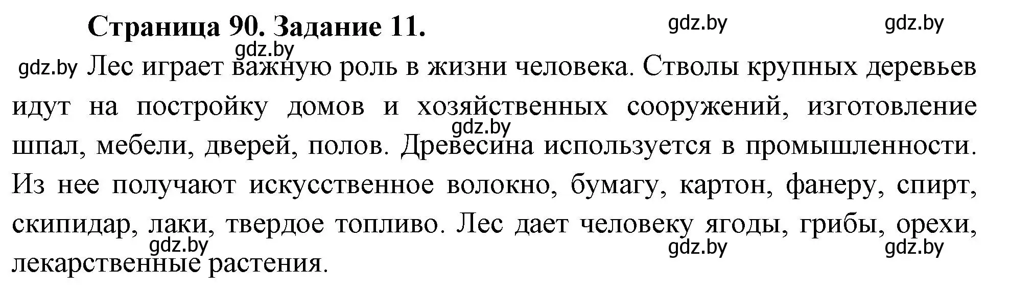 Решение номер 11 (страница 90) гдз по биологии 6 класс Лисов, Борщевская, рабочая тетрадь