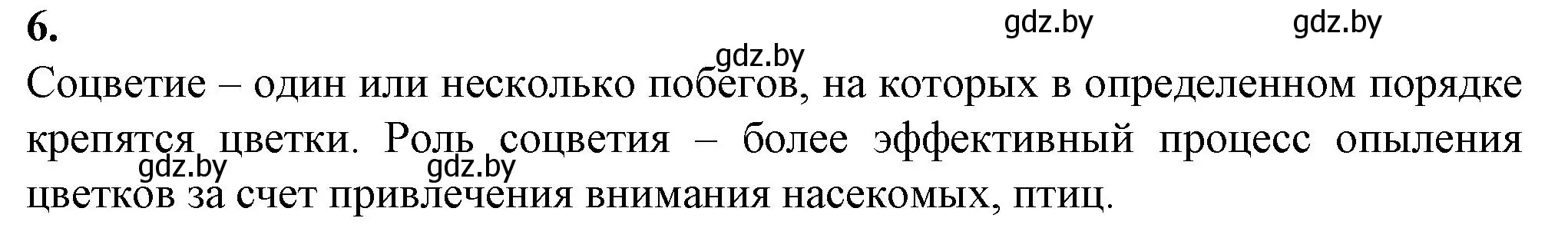 Решение номер 6 (страница 52) гдз по биологии 7 класс Лисов, тетрадь для лабораторных и практических работ