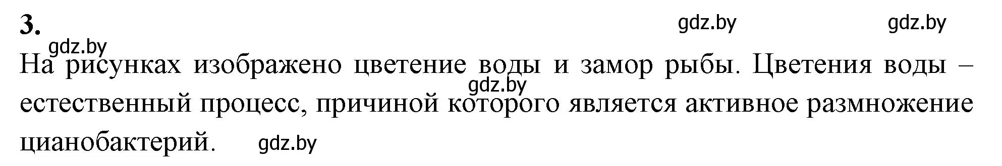 Решение номер 3 (страница 13) гдз по биологии 7 класс Лисов, рабочая тетрадь