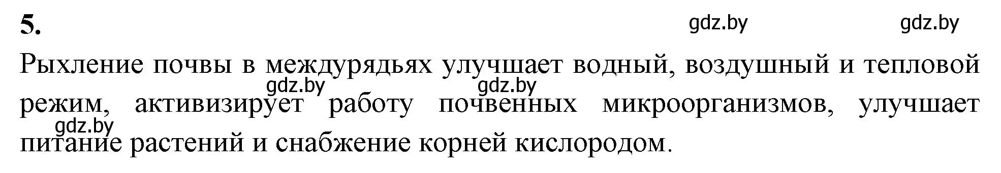 Решение номер 5 (страница 57) гдз по биологии 7 класс Лисов, рабочая тетрадь