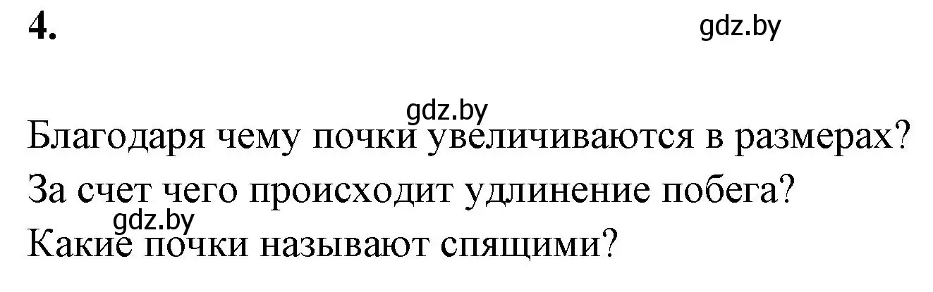 Решение номер 4 (страница 60) гдз по биологии 7 класс Лисов, рабочая тетрадь