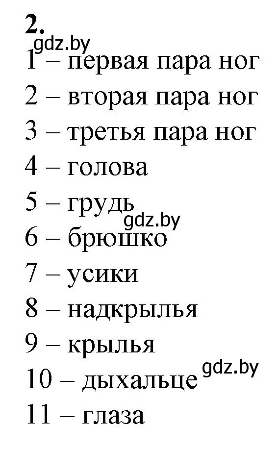 Решение номер 2 (страница 22) гдз по биологии 8 класс Лисов, тетрадь для лабораторных и практических работ