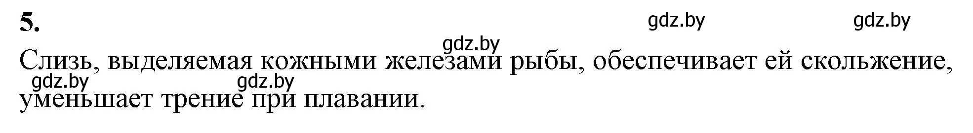 Решение номер 5 (страница 63) гдз по биологии 8 класс Лисов, рабочая тетрадь