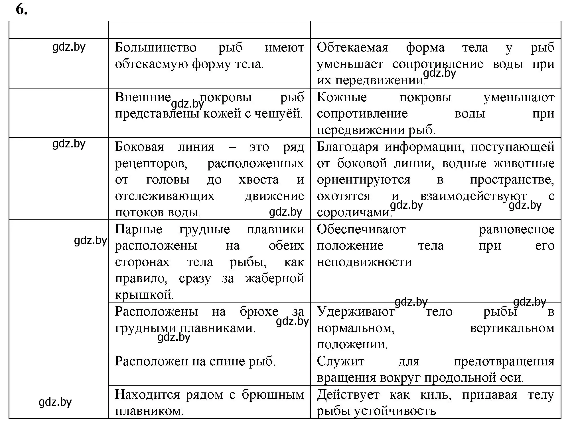 Решение номер 6 (страница 16) гдз по биологии 8 класс Рогожников, тетрадь для экскурсий, лабораторных и практических работ