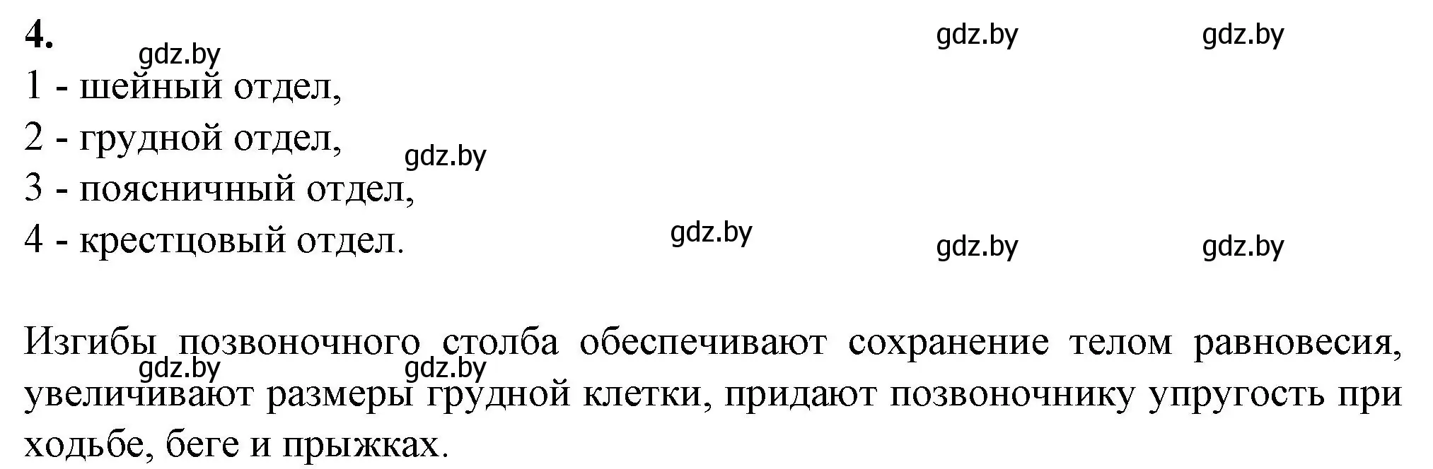 Решение номер 4 (страница 41) гдз по биологии 9 класс Борисов, Антипенко, рабочая тетрадь