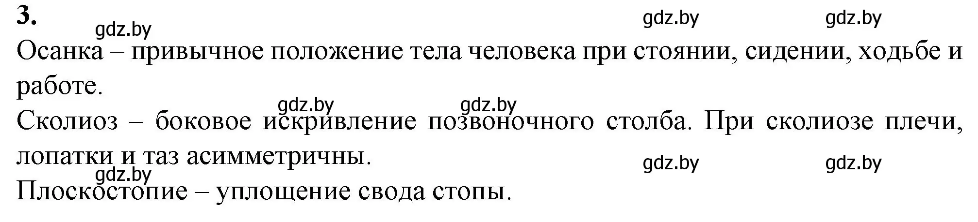 Решение номер 3 (страница 48) гдз по биологии 9 класс Борисов, Антипенко, рабочая тетрадь