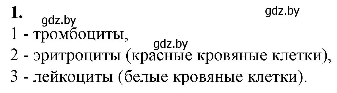 Решение номер 1 (страница 51) гдз по биологии 9 класс Борисов, Антипенко, рабочая тетрадь