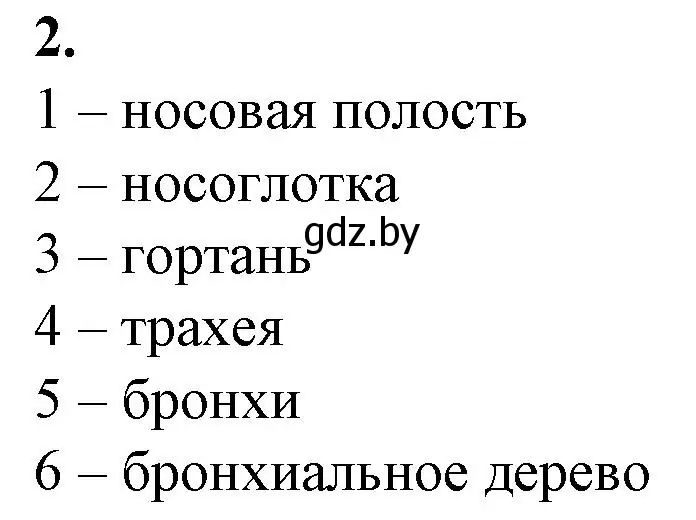 Решение номер 2 (страница 68) гдз по биологии 9 класс Борисов, Антипенко, рабочая тетрадь