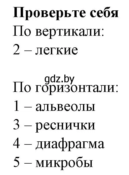 Решение  ПРОВЕРЬ СЕБЯ (страница 70) гдз по биологии 9 класс Борисов, Антипенко, рабочая тетрадь