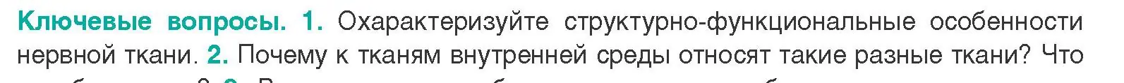 Условие  Ключевые вопросы 1 (страница 15) гдз по биологии 9 класс Борисов, Антипенко, учебник