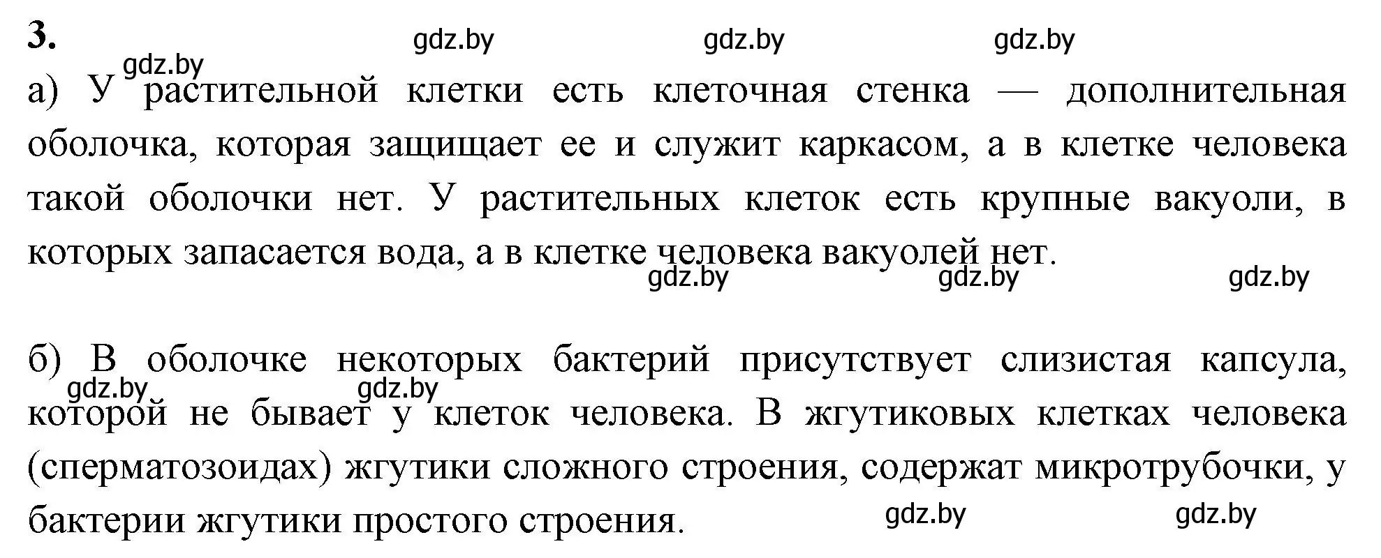 Решение номер 3 (страница 4) гдз по биологии 9 класс Лисов, рабочая тетрадь