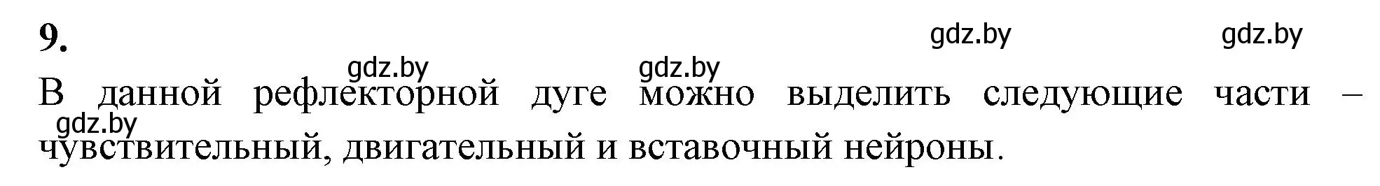 Решение номер 9 (страница 16) гдз по биологии 9 класс Лисов, рабочая тетрадь