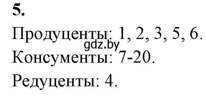 Решение номер 5 (страница 92) гдз по биологии 10 класс Хруцкая, рабочая тетрадь