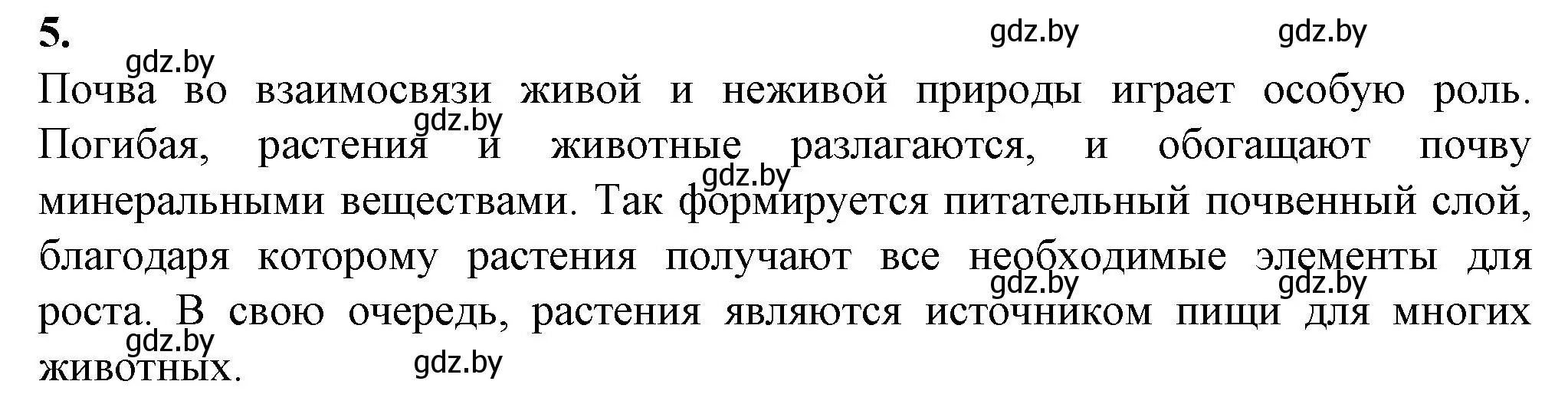 Решение номер 5 (страница 27) гдз по биологии 10 класс Маглыш, Кравченко, рабочая тетрадь