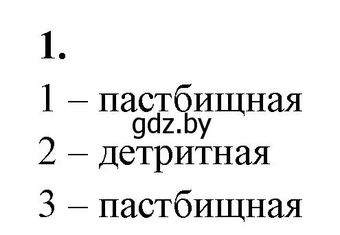 Решение номер 1 (страница 17) гдз по биологии 10 класс Новик, тетрадь для экскурсий, лабораторных и практических работ