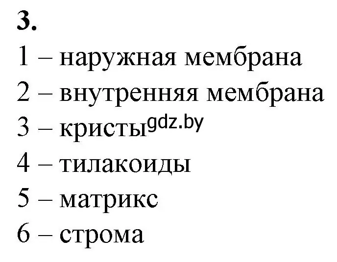 Решение номер 3 (страница 30) гдз по биологии 11 класс Дашков, Головач, рабочая тетрадь