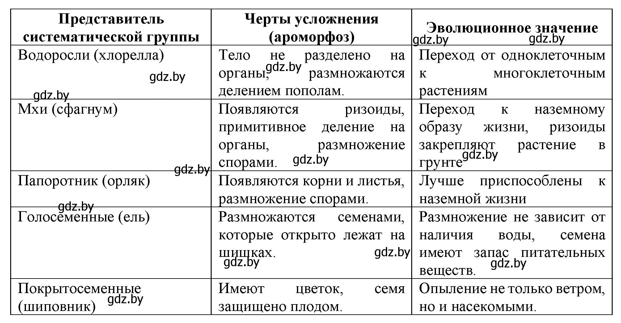 Решение номер 3 (страница 59) гдз по биологии 11 класс Хруцкая, тетрадь для практических работ