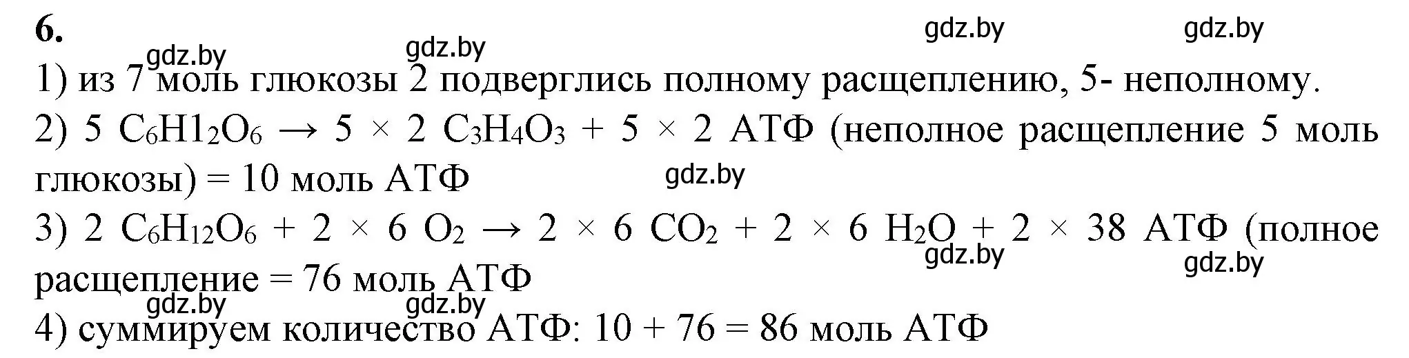 Решение номер 6 (страница 41) гдз по биологии 11 класс Хруцкая, тетрадь для лабораторных и практических работ