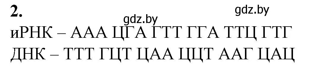 Решение номер 2 (страница 51) гдз по биологии 11 класс Хруцкая, тетрадь для лабораторных и практических работ